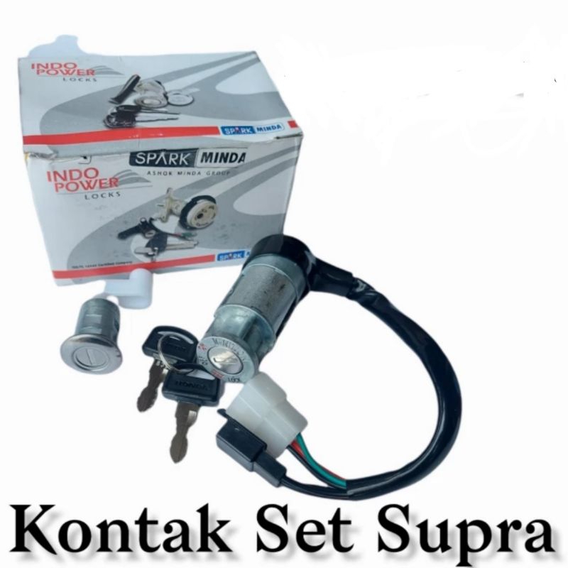 Jual Kunci Kontak Supra X Kev Set Jok Kunci Asli Original Minda