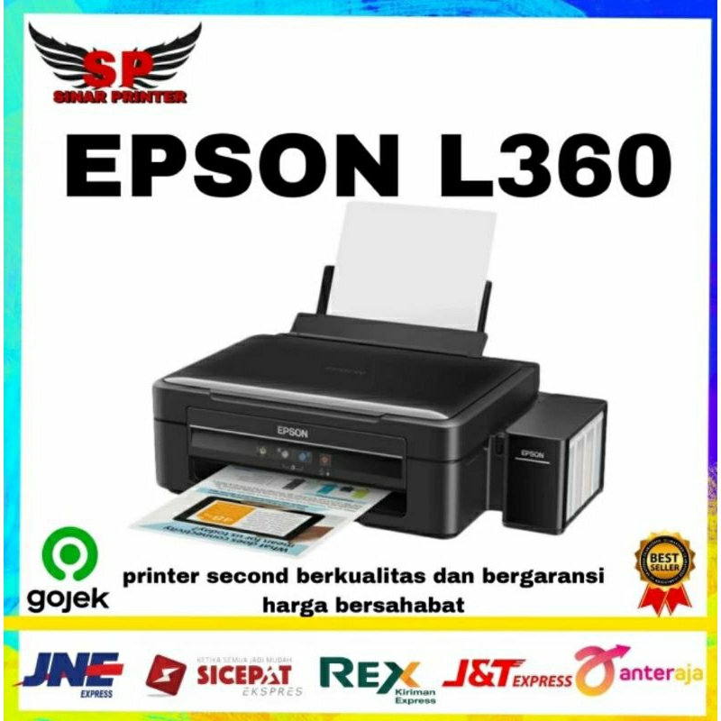 Jual Printer Epson l360 siap pakai | Shopee Indonesia