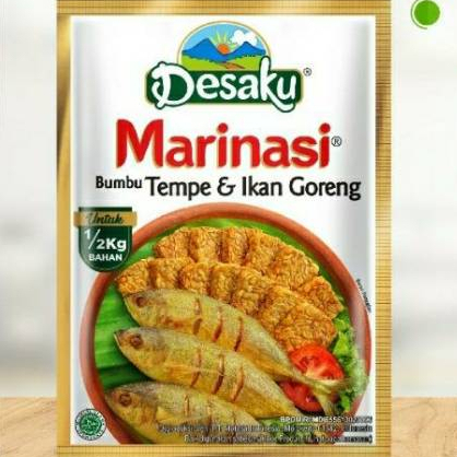 Desaku 240袋 Bumbu Goreng Tempe Ikan Ayam Jual DESAKU Marinasi Bumbu Tempe Ikan dan Ayam 15 gr Bumbu