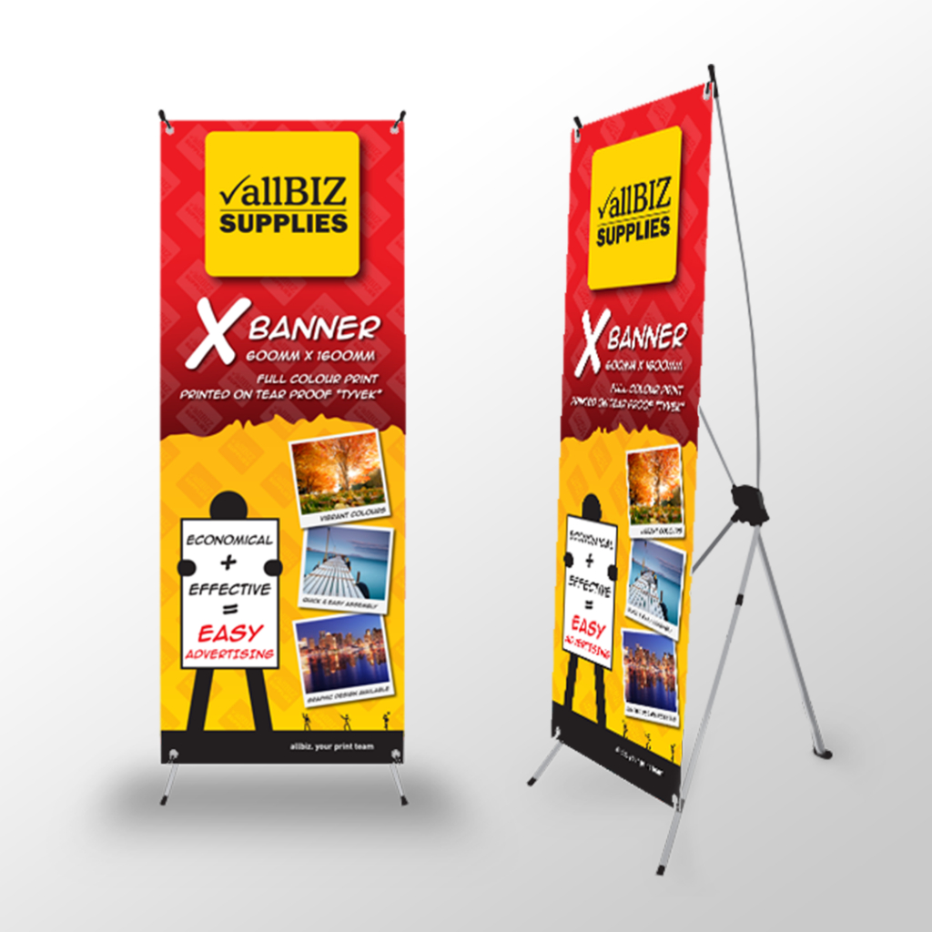 Jual X Banner Standing Banner Standing Promosi Kerangka Promosi