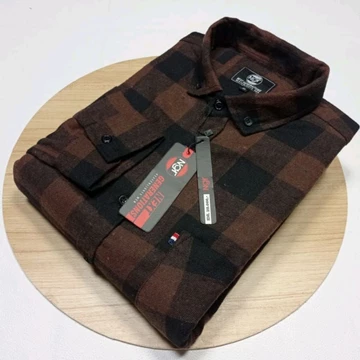 Kemeja Flanel Impor Lengan Panjang Pria Wanita Premium Distro HOT PRODUK