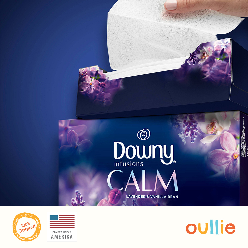 Jual Downy Infusions Calm Lavender & Vanilla Bean Scent Fabric Softener
