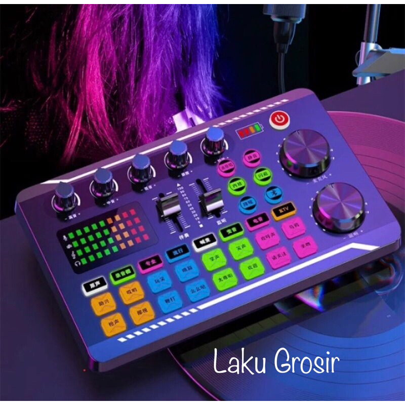 Jual Sound card wireless bluetooth F 998 Live soundcard External DJ