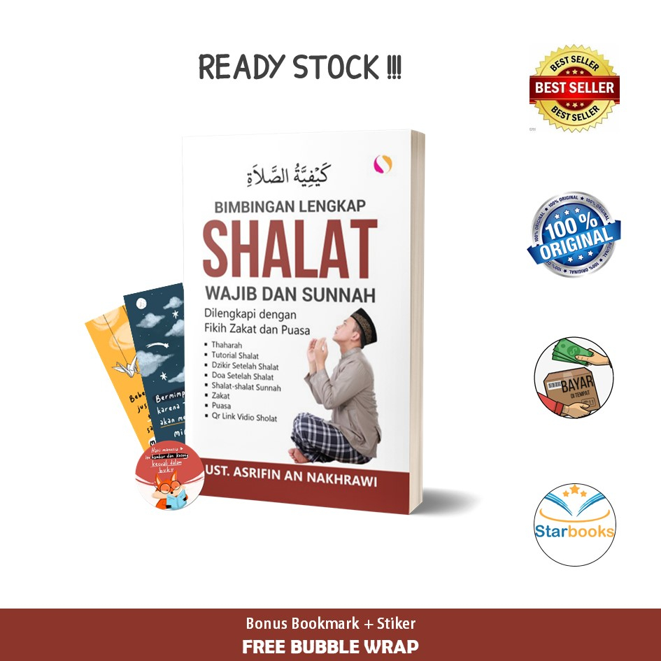 Jual Buku Bimbingan Lengkap Shalat Wajib Dan Sunnah Syalmahat