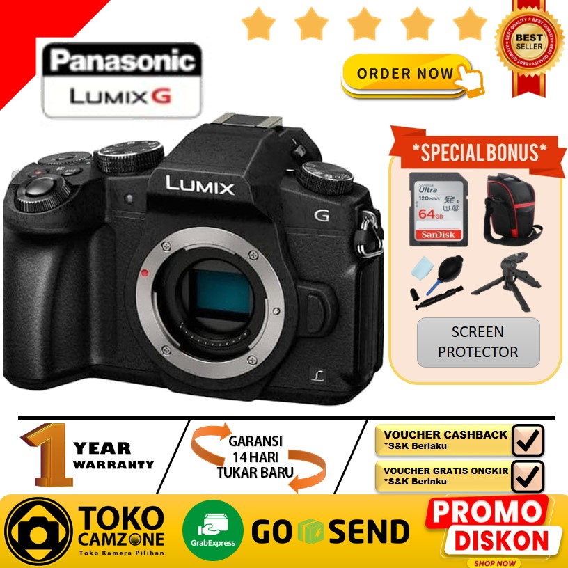 Jual Panasonic Lumix DMC-G85 Body Only Garansi Resmi | Shopee Indonesia