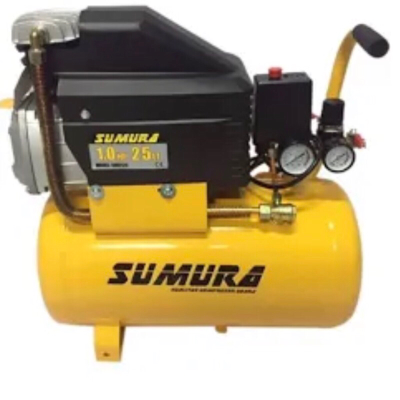 Jual Kompresor Angin 25 liter roda / Air Compressor 1Hp 25L | Shopee ...