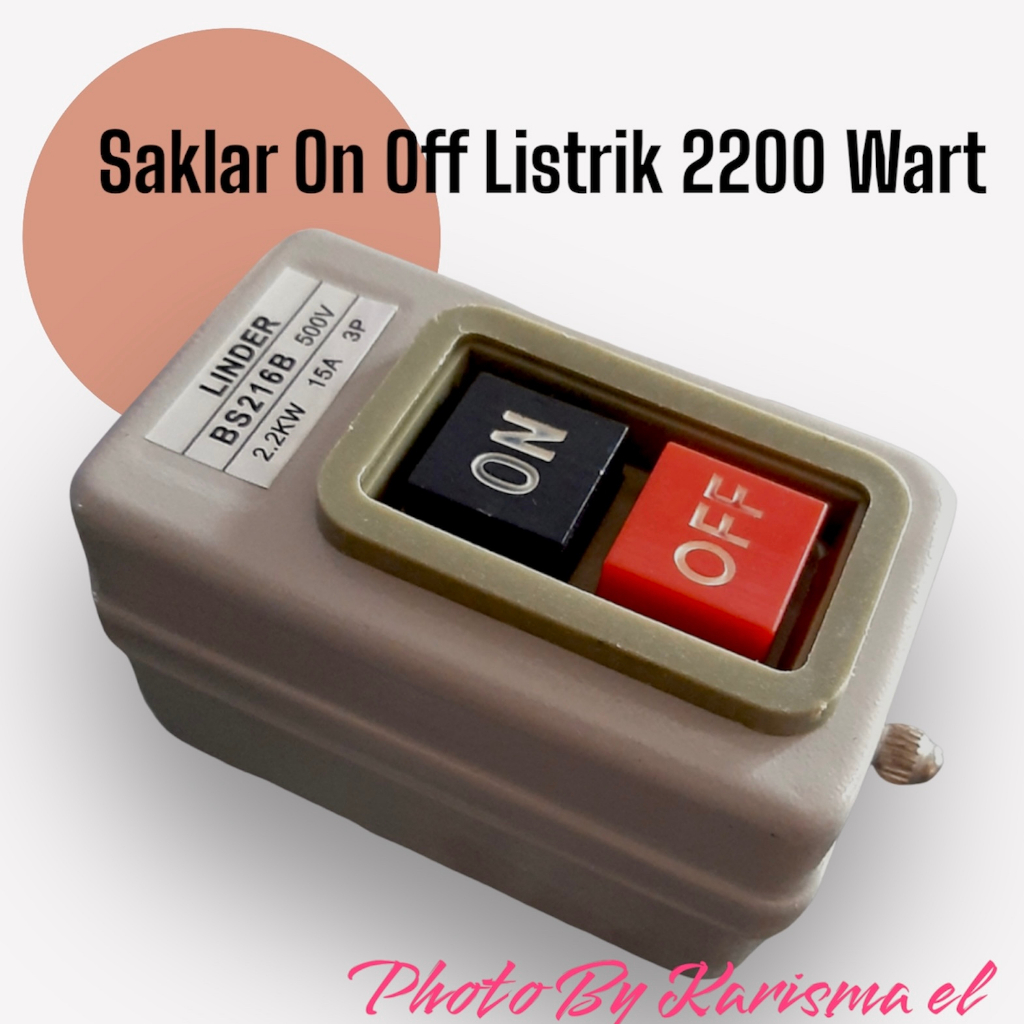 Jual Saklar On Off Listrik Besar 2200 watt | Shopee Indonesia