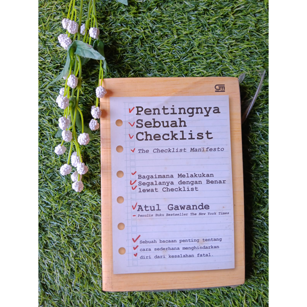 Jual Pentingnya Sebuah Checklist | Shopee Indonesia
