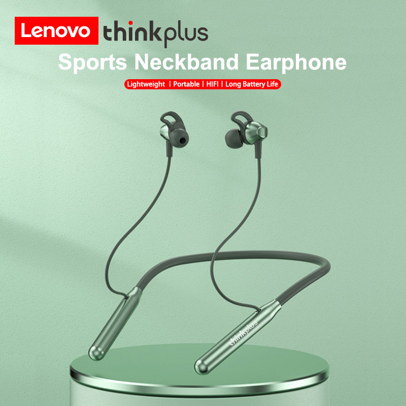 Jual Lenovo Thinkplus BT10 Neckband Sport Bluetooth Earphone Wirelesss ...