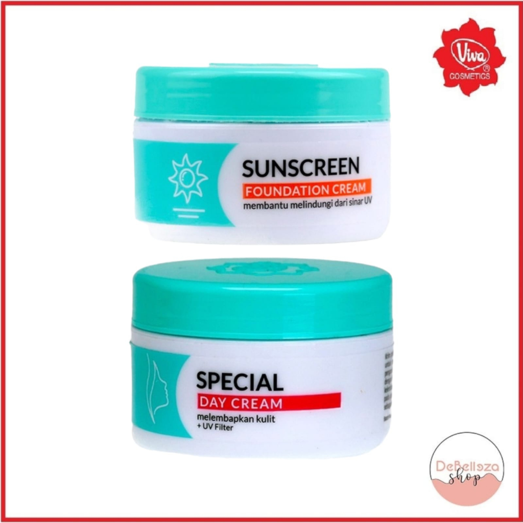 Jual Viva Special Day Cream dan Sunscreen Foundation Cream Shopee