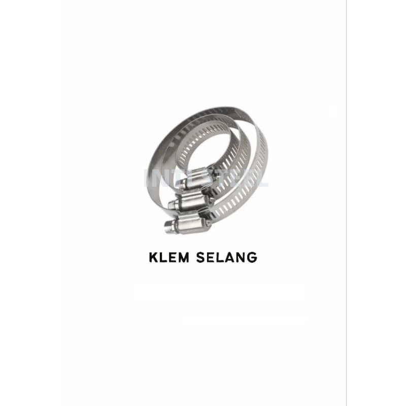 Jual Klem Selang 1 2 Stainless Hose Clamp 1 2 Klem Gas Klem