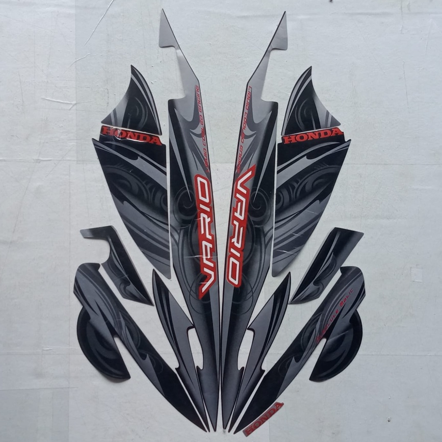 Jual STIKER STRIPING HONDA VARIO CW 2010 FULL STIKER LIS BODY MOTOR