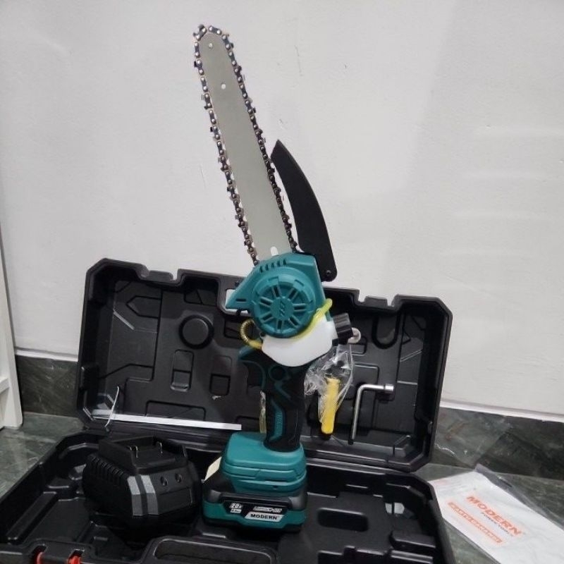 Jual Mesin Chainsaw Cas Cordless Chain Saw Modern 20V Senso Gergaji ...