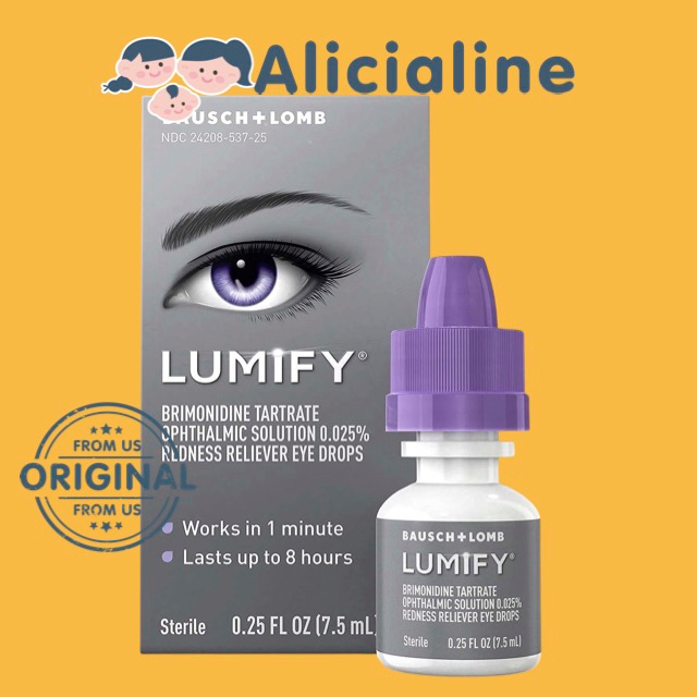 Jual Lumify Redness Reliever Eye Drops 7.5 ml Tetes Mata Shopee Indonesia