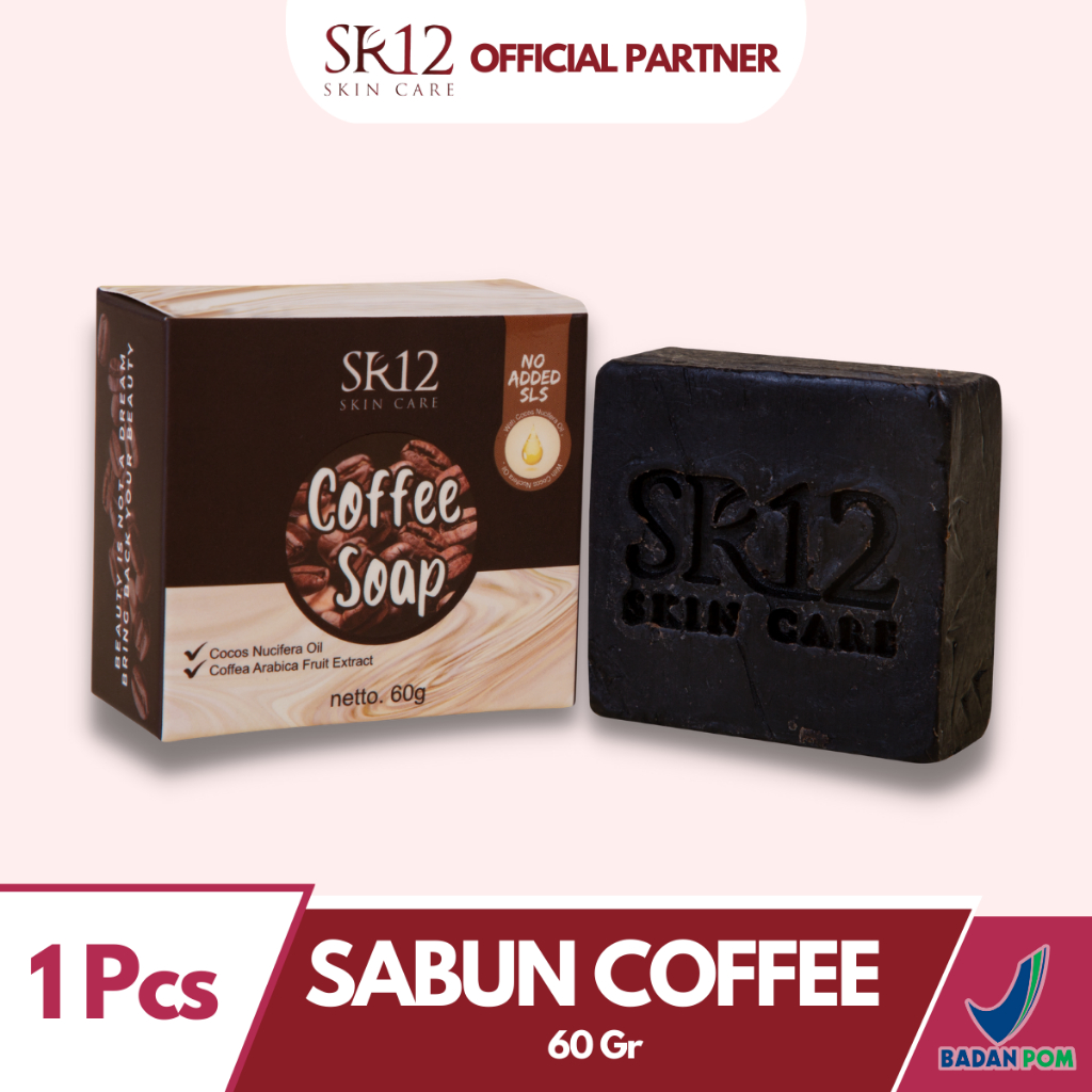 Sabun Kopi SR12 Coffee Soap Herbal