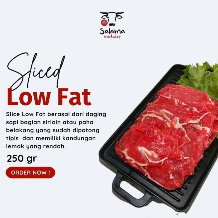 Jual Daging Slice Low Fat / Beef Slice Low Fat | Shopee Indonesia