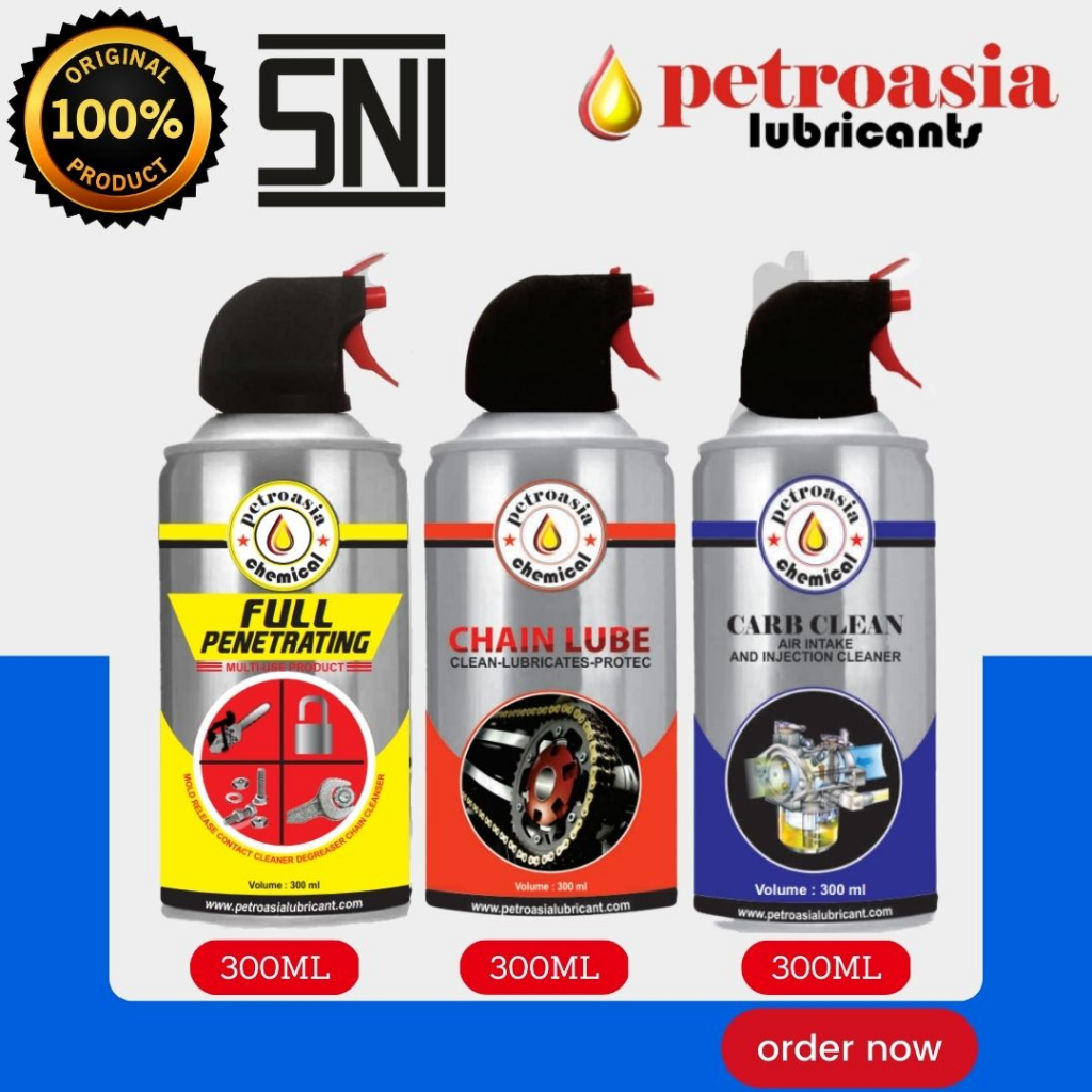 Jual [READY COD] CARBURATOR CLEANER PETROASIA DAN INJETOR CLEANER 300ML ...
