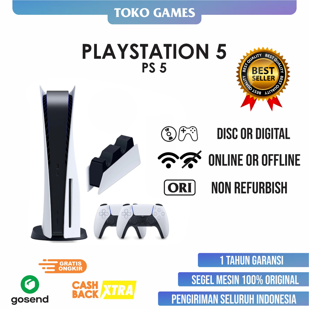 Jual TOKO GAMES PLAYSTATION 5 RESMI INDONESIA [ 100% ORIGINAL ...