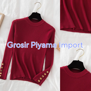 Jual Basic Soft Knit Sweater Import TM (K222) - Biru di Seller DromShop -  Sukanagara, Kab. Tasikmalaya
