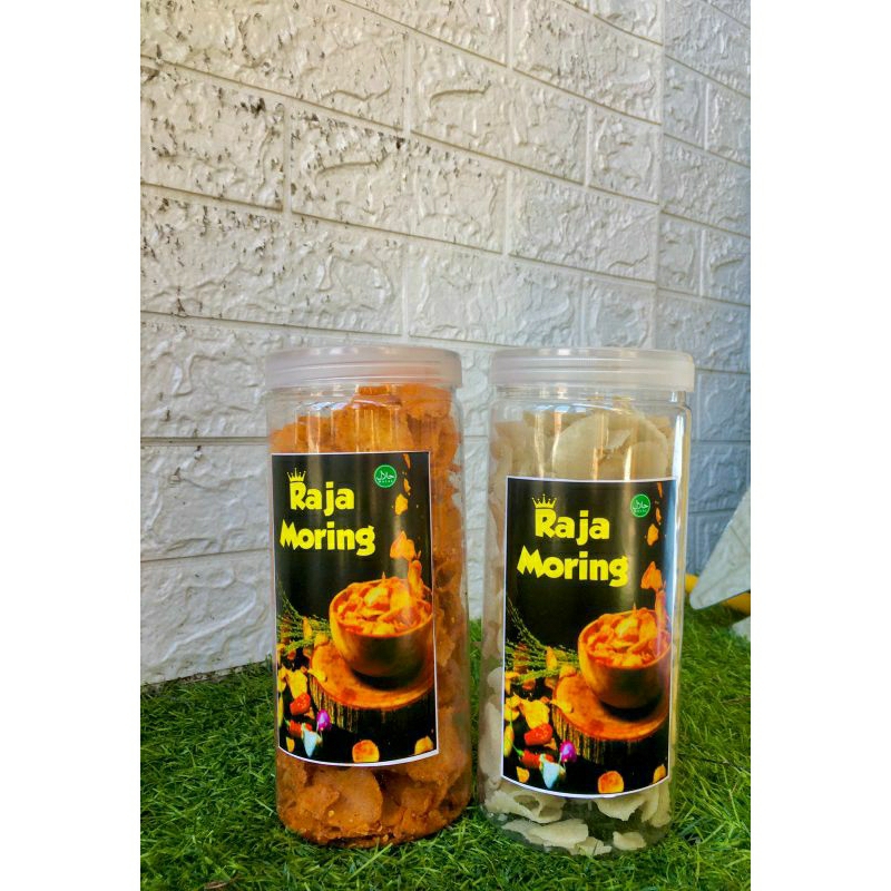Jual Moring Cimol Kering& Moring Stick 300g Snack Pedas - Raja Moring ...