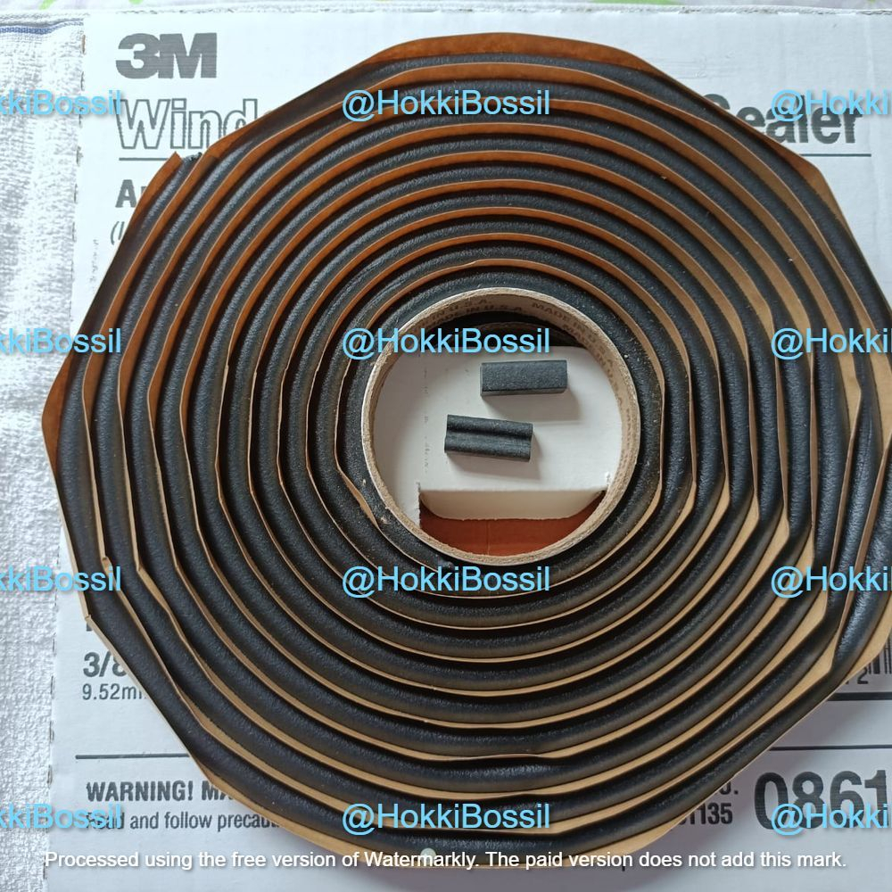Jual 3M WINDO-WELD RIBBON SEALAER 08612 (UKURAN 9,52 mm x 4,57 m ...