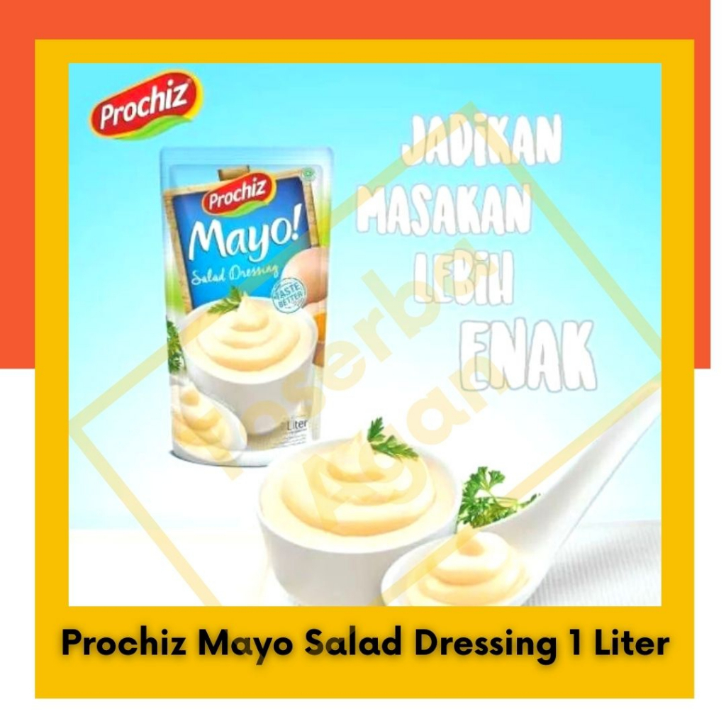Jual Prochiz Mayo Salad Dressing 1 Liter / Mayonaise Prochiz / Mayonais