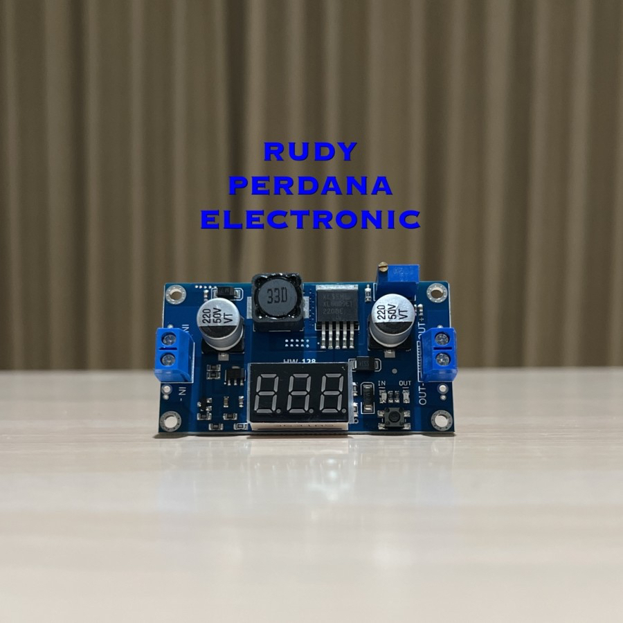 Jual PCB MODUL STEP UP ADJUSTABLE DC BOAST CONVERTER 4A XL6009