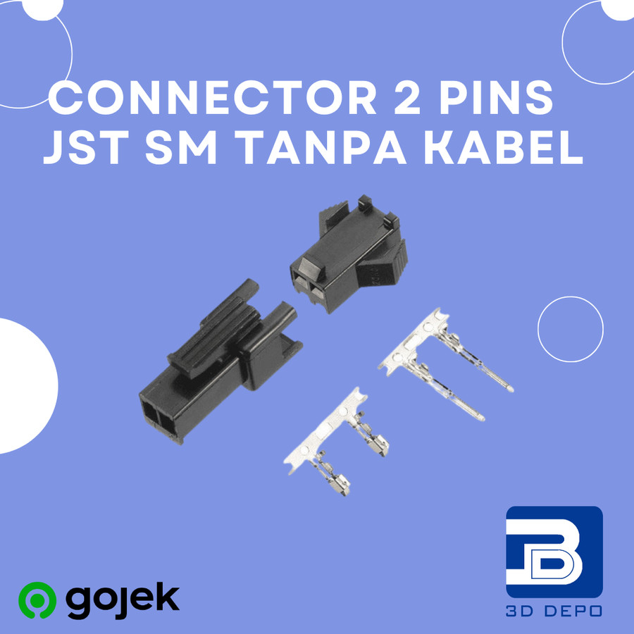 JST 2-Pin Connector Set - 10 Pairs Male/Female Plugs With 24AWG Copper Wire | 15cm RC Battery Cable Adapters