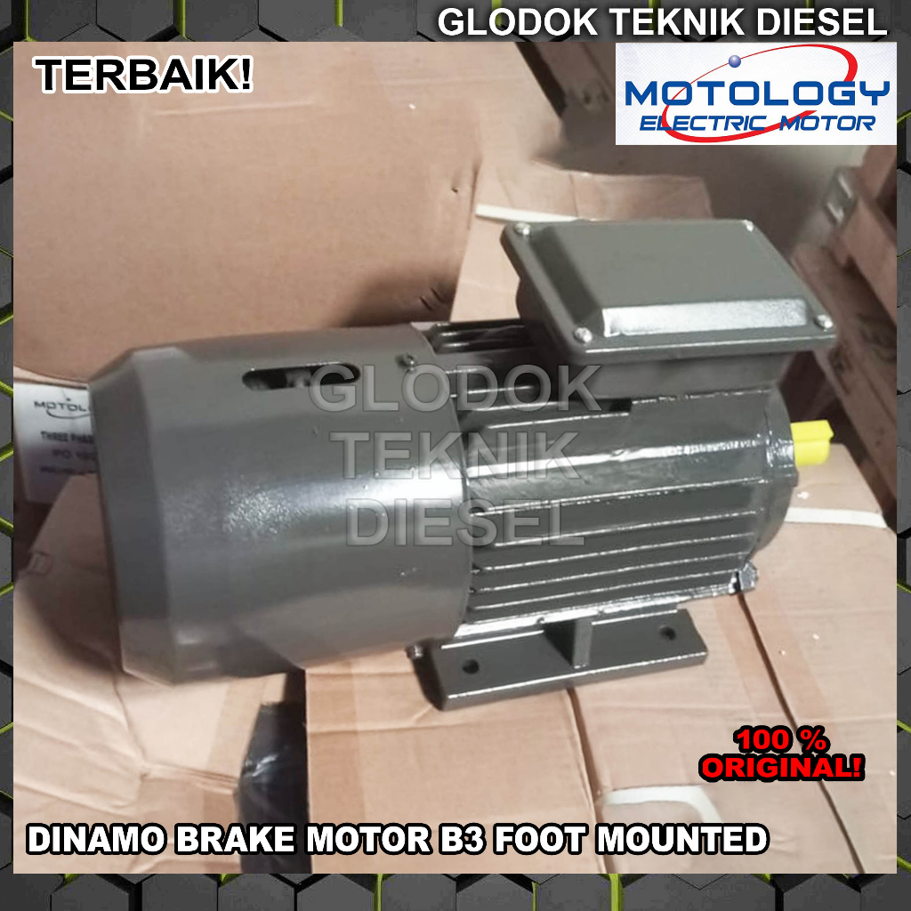 Jual Dinamo Brake Motor B3 15 HP 11 KW 4 POLE 3 PHASE Full Tembaga ...