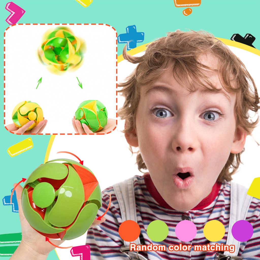 Jual SM-Mainan Puzzle Bola Ajaib Dapat Berubah Warna Dan Gaya Untuk