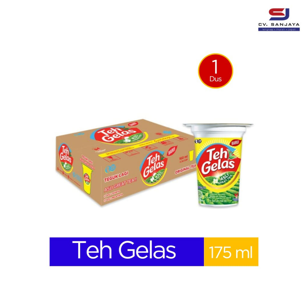 Jual Teh Gelas 1 Dus Shopee Indonesia 2982