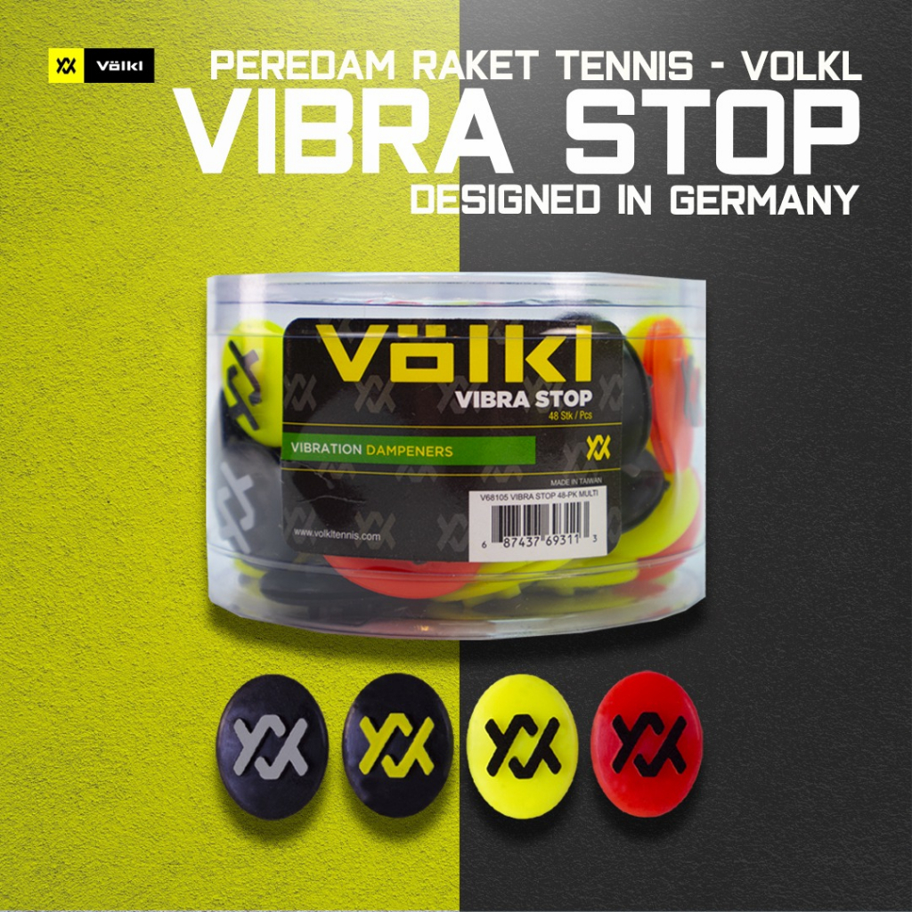 Jual Peredam Raket Tenis Tennis Volkl Vibra Stop Anti Getar Dampener 1 ...