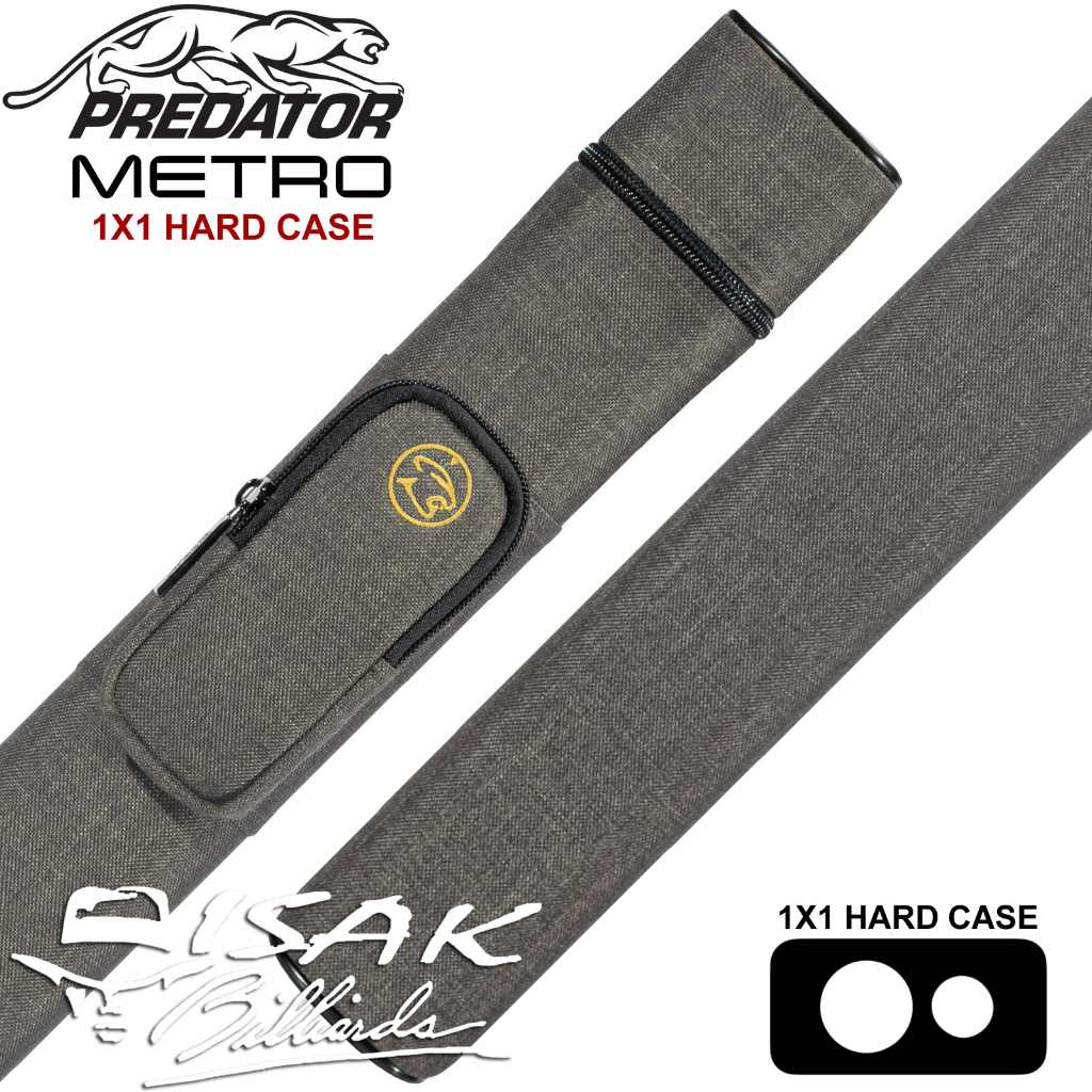 Jual Predator Metro 1x1 Grey Hard Case Tas Stick Billiard Pool Cue