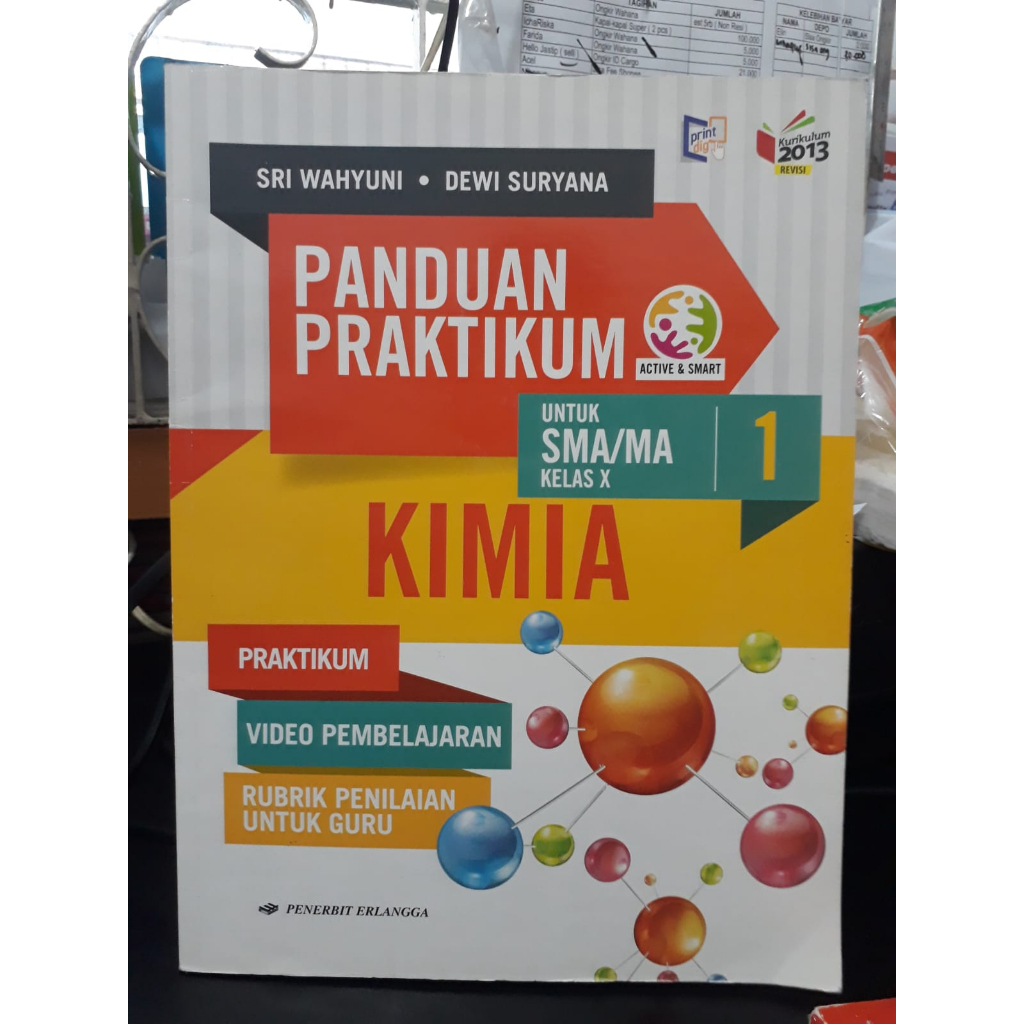 Jual Panduan Praktikum Kimia Untuk Smama Kelas X K13 2013 Revisi Shopee Indonesia 4268