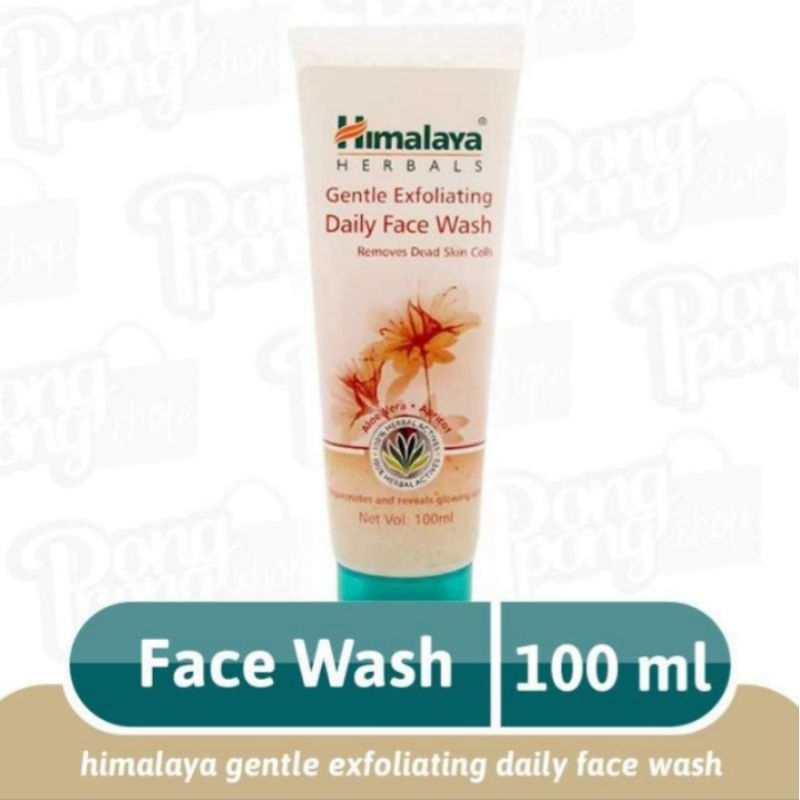 Jual HIMALAYA HERBALS GENTLE EXFOLIATING DAILY FACE WASH 100ml Shopee