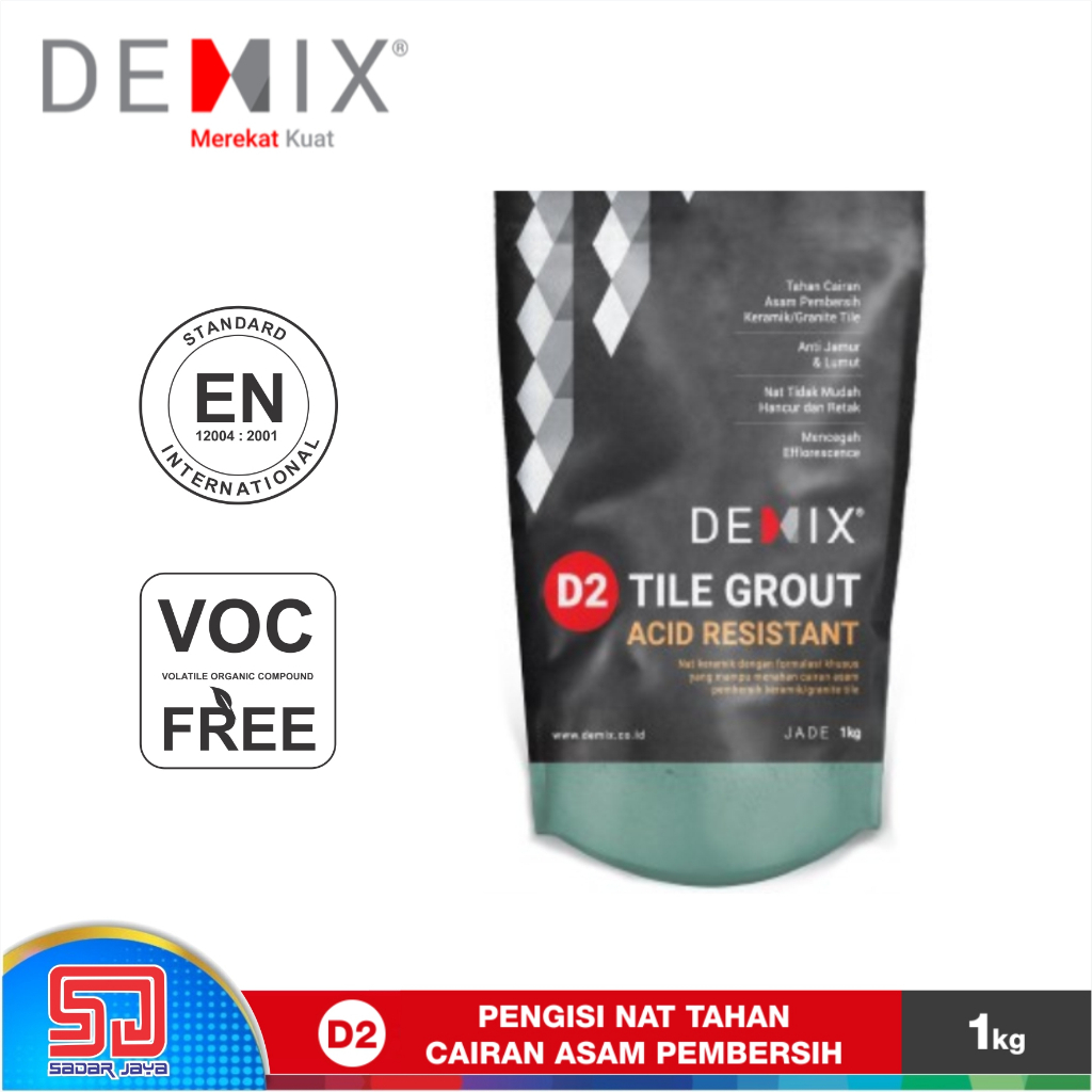 Jual Semen Pengisi Nat Keramik Granit Demix D Mortar Instan Tile Grout