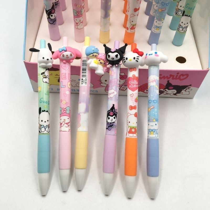 Jual Set Pen Pulpen Bolpen Gel Isi 6 Karakter Sanrio Pochacco Little ...