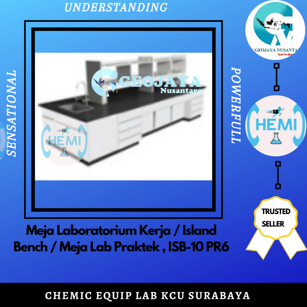 Jual Meja Laboratorium Kerja Island Bench Meja Lab Praktek Isb 10