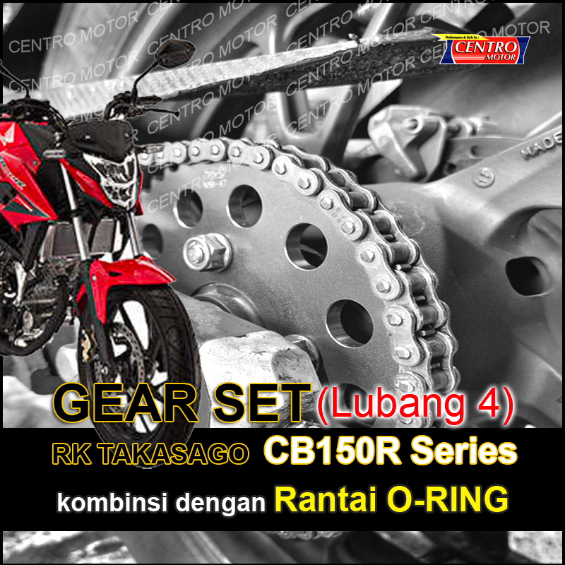 Standard gear deals cb150r