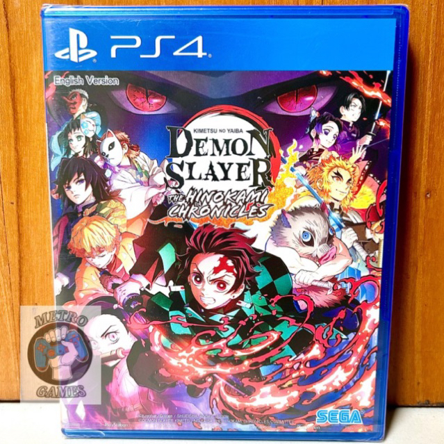 Jual Demon Slayer PS4 PS5 Kaset DemonSlayer Kimetsu no Yaiba The