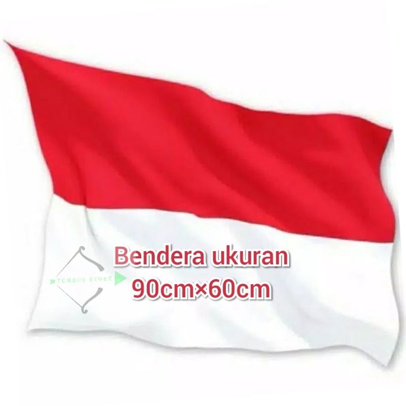 Jual Bendera Merah Putih Ukuran 80x50cm Shopee Indonesia