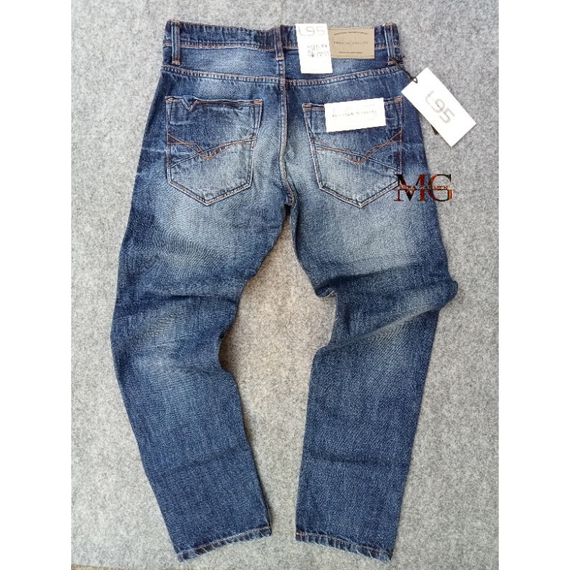 Jual Celana Panjang L-95 denim-Celana Jeans Pria Standar-Celana Denim ...