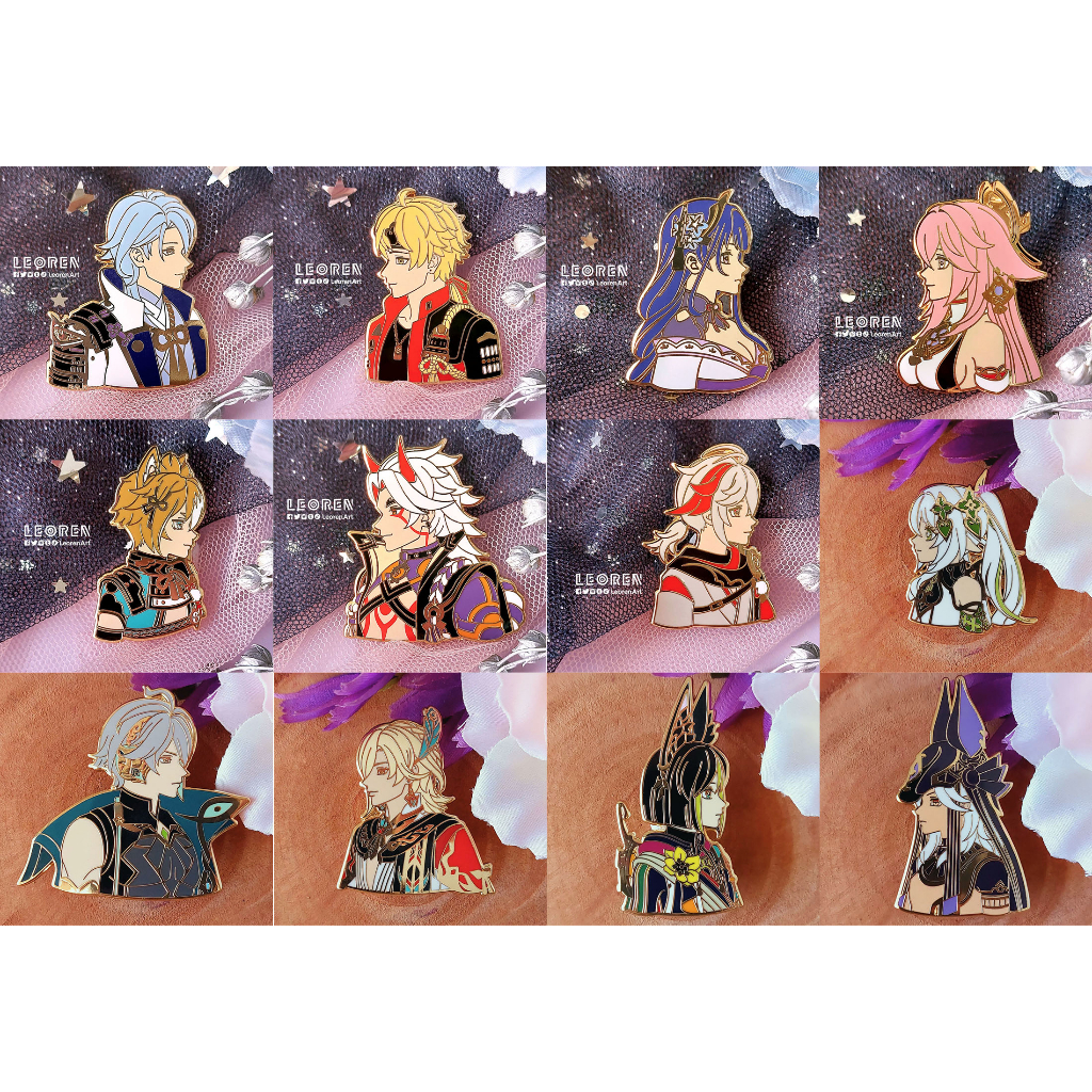 Jual Genshin Impact - Inazuma Sumeru - Hard Enamel Pin | Shopee Indonesia