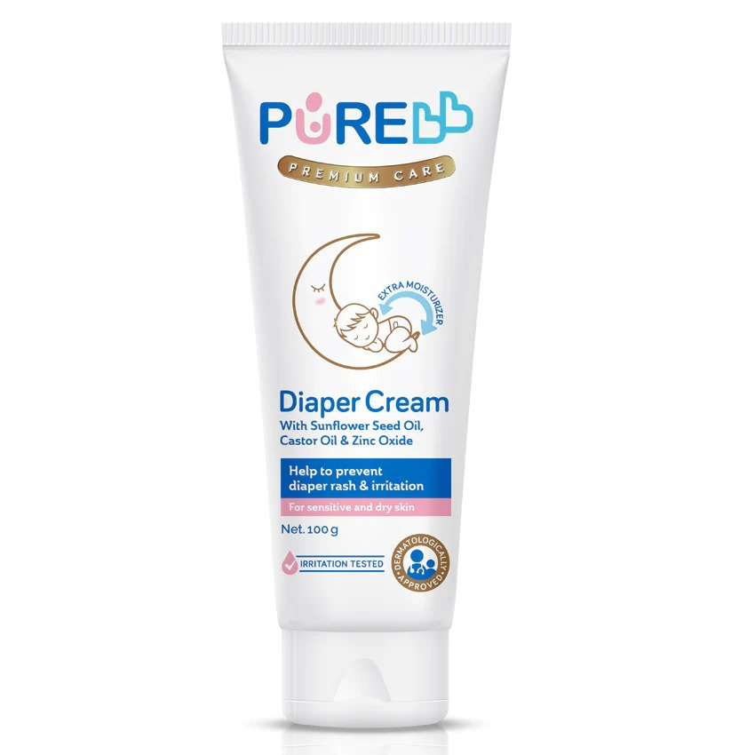Jual PURE BABY DIAPER CREAM 100G UNTUK IRITASI RUAM POPOK SUSU BIANG KERINGAT Shopee Indonesia