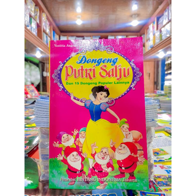 Jual Buku Cerita Dongeng Putri Salju Edisi Lengkap Color Shopee Indonesia