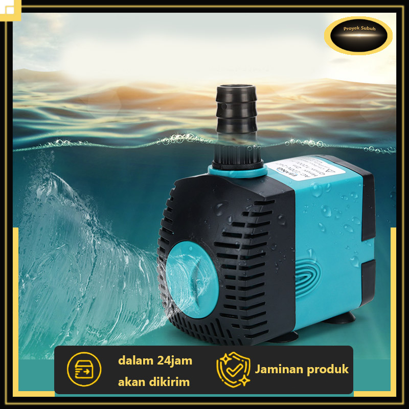 Jual Pompa Kolam Ikan Koi Mesin Air Terjun Celup Low Watt Submersible Aquarium Water Pump