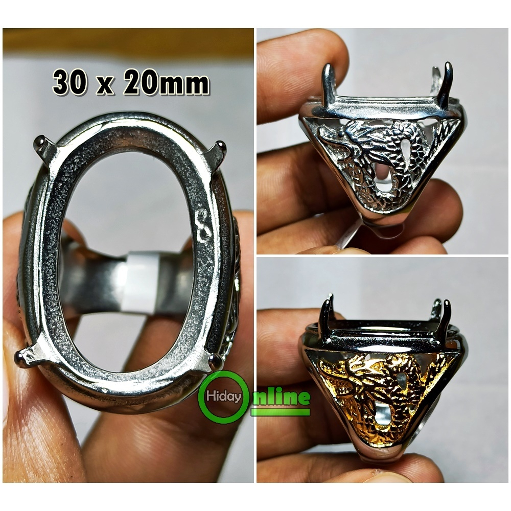 Jual EMBAN RING CINCIN TITANIUM JUMBO | Shopee Indonesia
