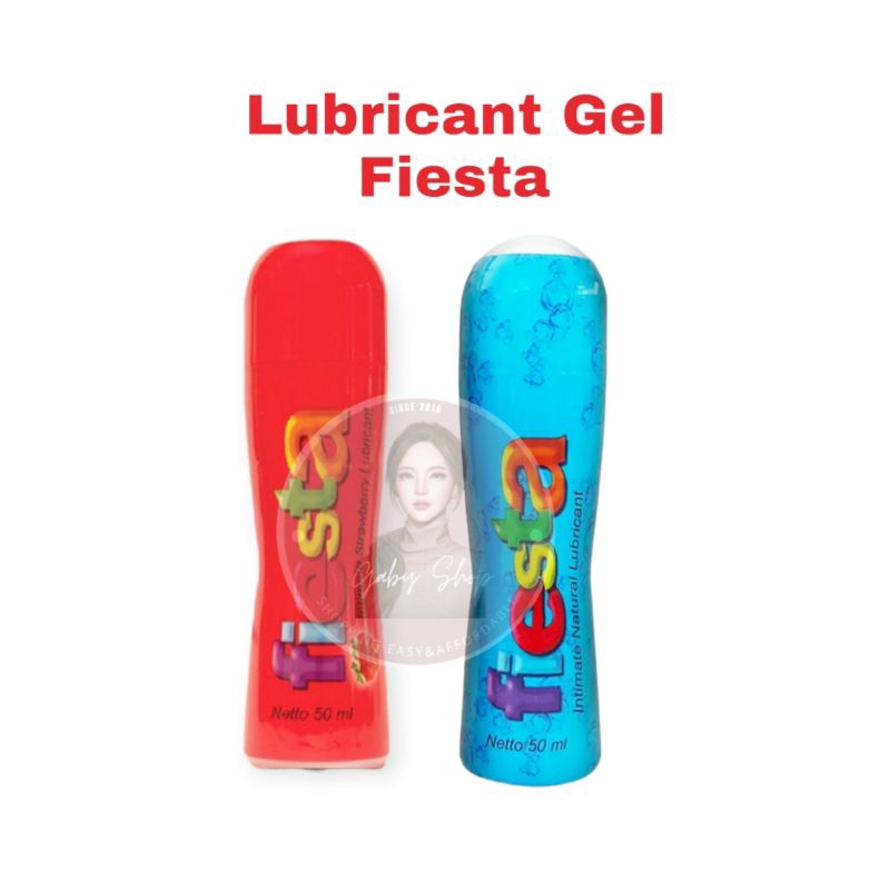 Jual FIESTA LUBRICANT GEL NATURAL PUMP/STRAWBERRY PUMP 50 ML Shopee