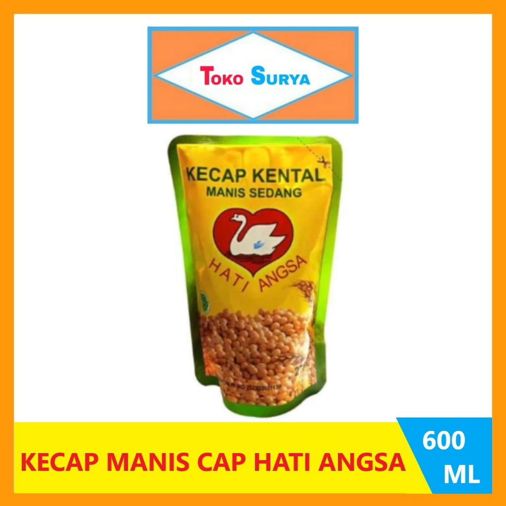 Jual Kecap Manis Cap Hati Angsa 600 Ml | Shopee Indonesia