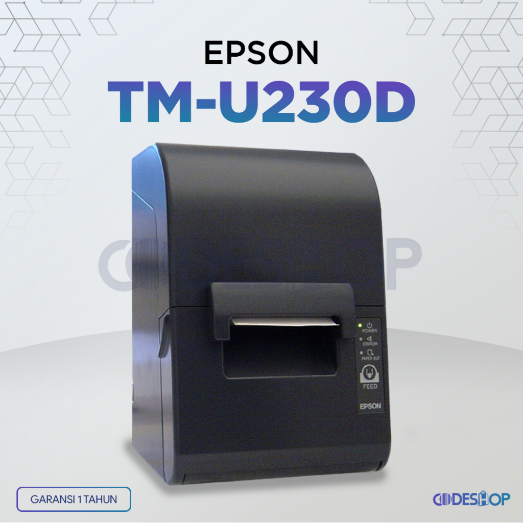 Jual Epson TMU230 D Printer Struk Kasir Dot Matrix USB RS232 Shopee